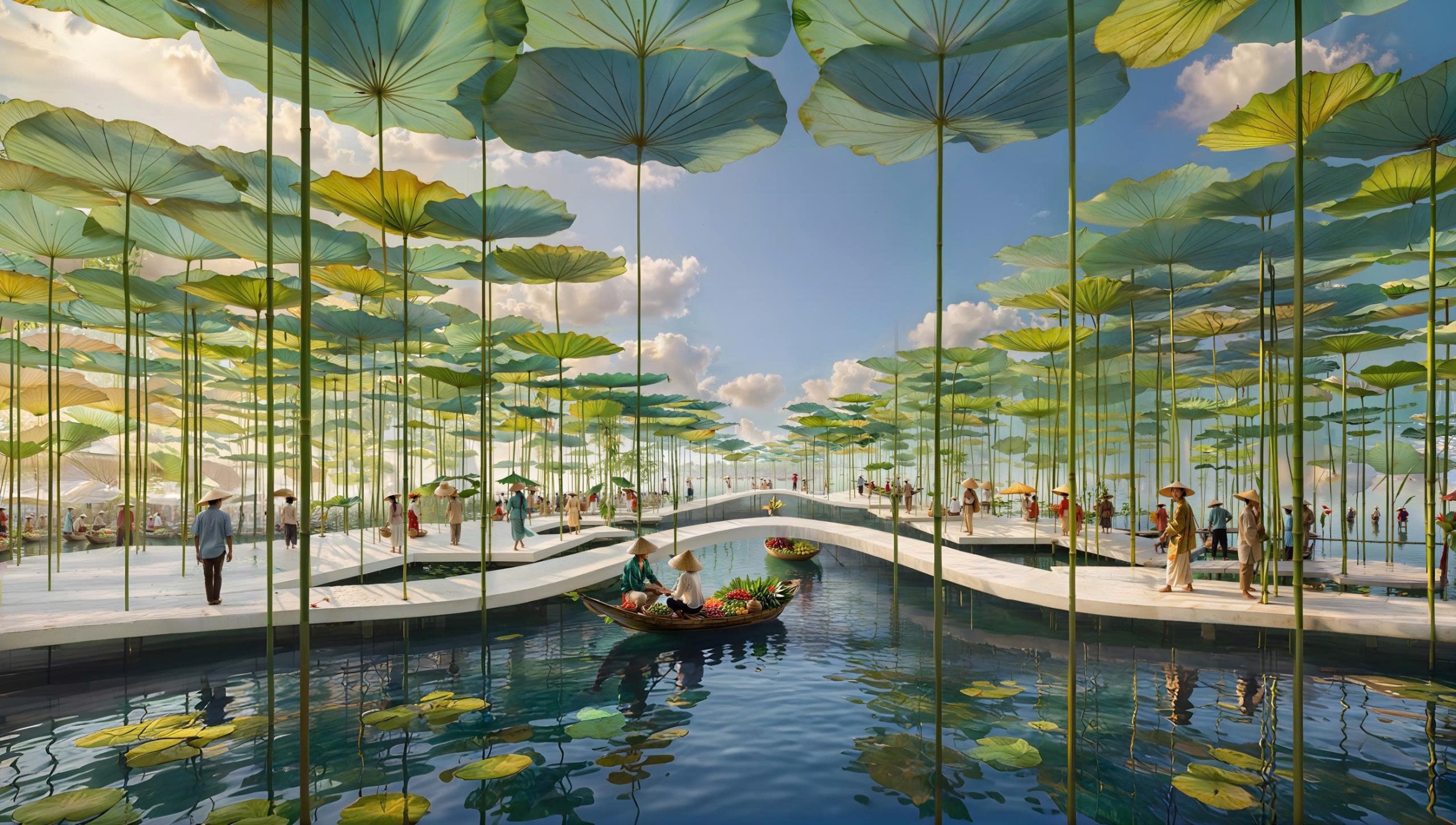 Sun Group 在庆和省推出海绵城市模型